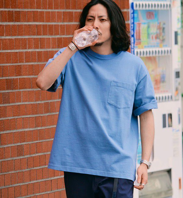 SHIPS「SHIPS: COTTON USA ポケット Tシャツ」|Tシャツ・カットソー|