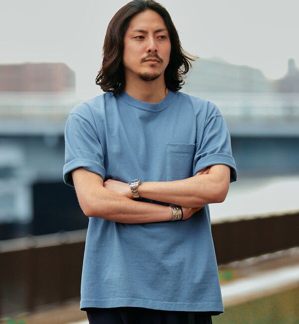 SHIPS「SHIPS: COTTON USA ポケット Tシャツ」|Tシャツ・カットソー|