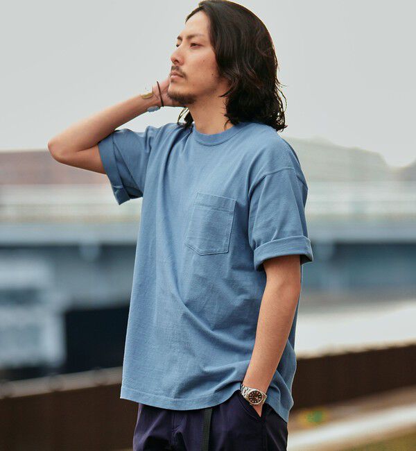SHIPS「SHIPS: COTTON USA ポケット Tシャツ」|Tシャツ・カットソー|