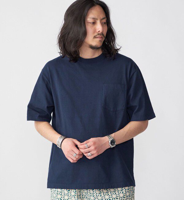 SHIPS「SHIPS: COTTON USA ポケット Tシャツ」|Tシャツ・カットソー|