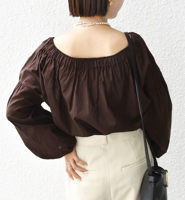 SHIPS for women「【SHIPS別注】TORRAZZO DONNA:〈手洗い可能〉ブラウス」|シャツ・ブラウス|