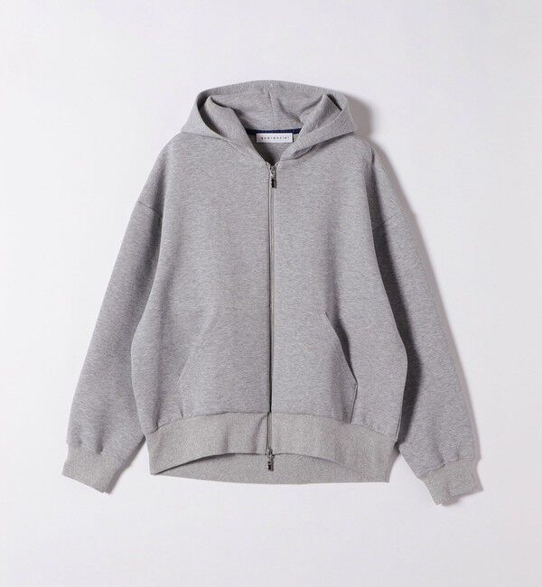 quaranciel「quaranciel:〈洗濯機可能〉ポンチ ダブルジップ スウェット パーカー」|パーカー|
