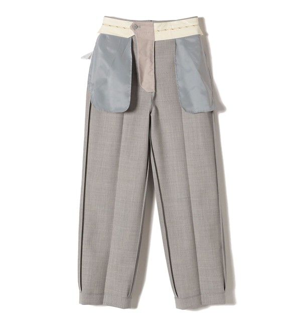 SHIPS for women「〈手洗い可能〉ストレート センタープレス トラウザーズ」|その他|