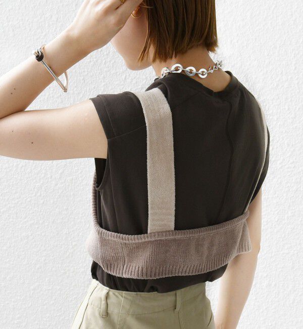 SHIPS for women「〈手洗い可能〉モールヤーン ニット ビスチェ」|ニット・セーター|