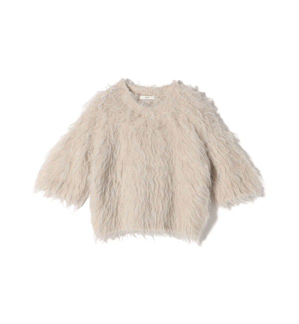 SHIPS for women「〈手洗い可能〉シャギー ファー プルオーバー」|ニット・セーター|