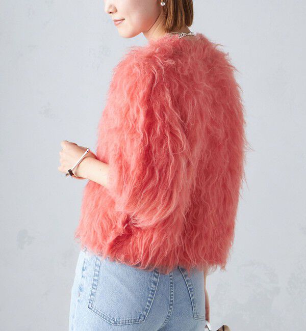 SHIPS for women「〈手洗い可能〉シャギー ファー プルオーバー」|ニット・セーター|