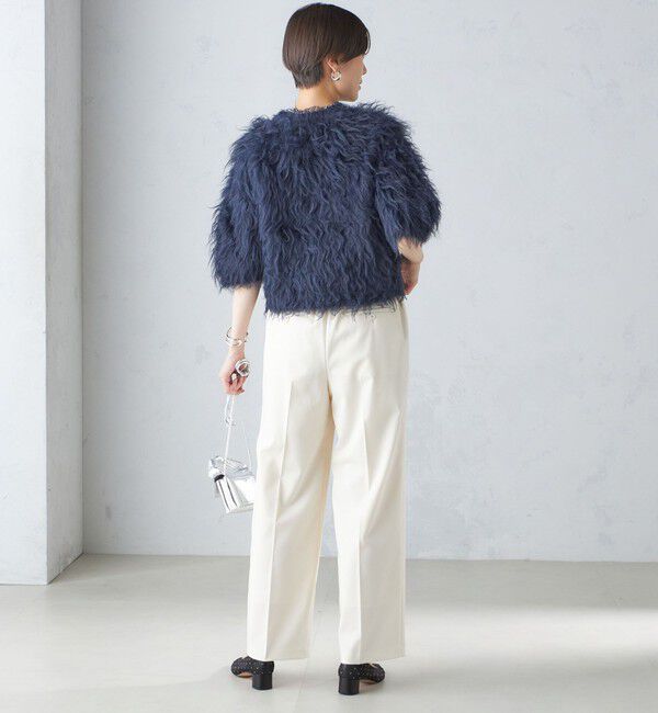 SHIPS for women「〈手洗い可能〉シャギー ファー プルオーバー」|ニット・セーター|
