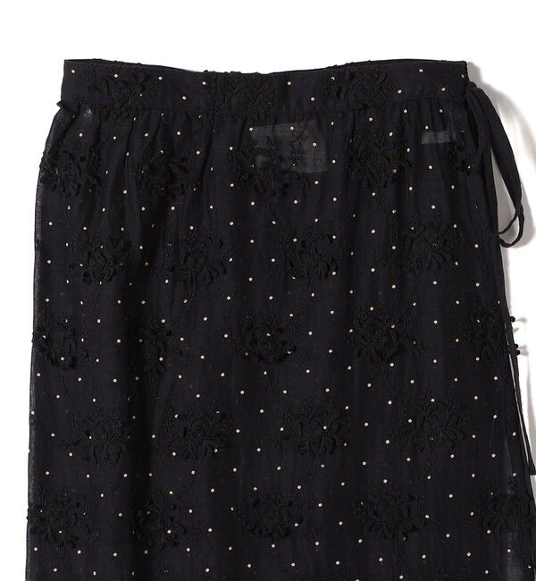 SHIPS for women「【SHIPS別注】crinkle crinkle crinkle:エンブロイダリー ラップ スカート」|スカート|