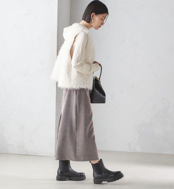 SHIPS for women「〈洗濯機可能〉コーデュロイ セミフレア スカート」|スカート|