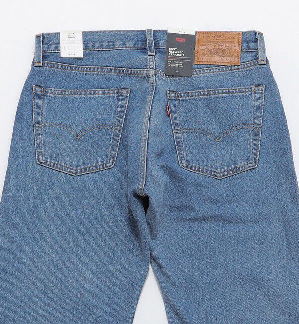 SHIPS「Levi&rsquo;s: 555 RELAXED STRAIGHT」|デニム|