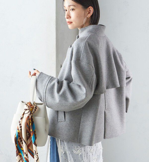 SHIPS for women「ハミルトン テント ライン コート」|その他|トップグレー