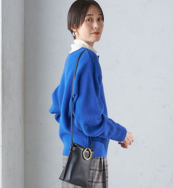 SHIPS for women「〈手洗い可能〉7G ウール カシミヤ ヘンリーネック 2WAY プルオーバー」|ニット・セーター|