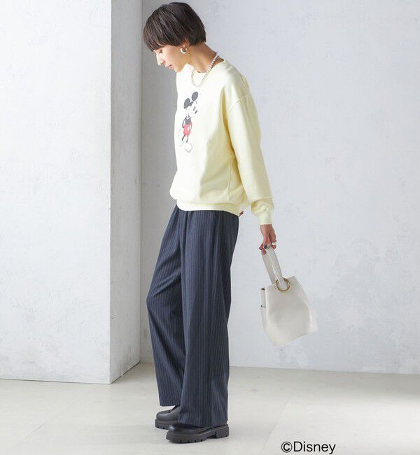 SHIPS for women「〈手洗い可能〉両面起毛 ドロスト パンツ（ネイビー）」|その他|