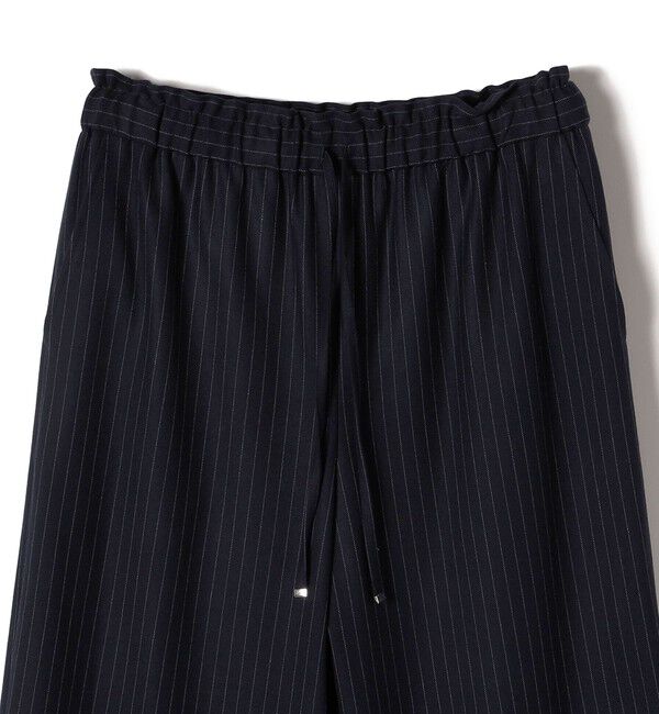 SHIPS for women「〈手洗い可能〉両面起毛 ドロスト パンツ（ネイビー）」|その他|