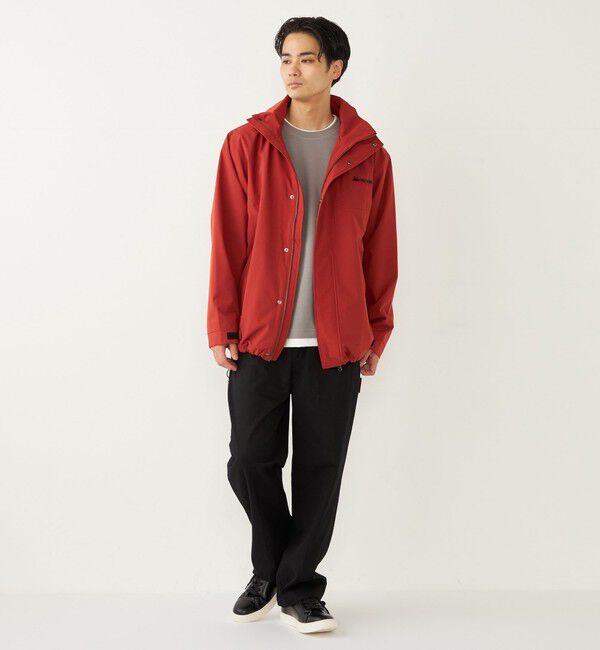 SHIPS Colors 「【SHIPS Colors別注】FIRST DOWN: 〈洗濯機可能〉ジップ フード ブルゾン」|ブルゾン・スタジャン|