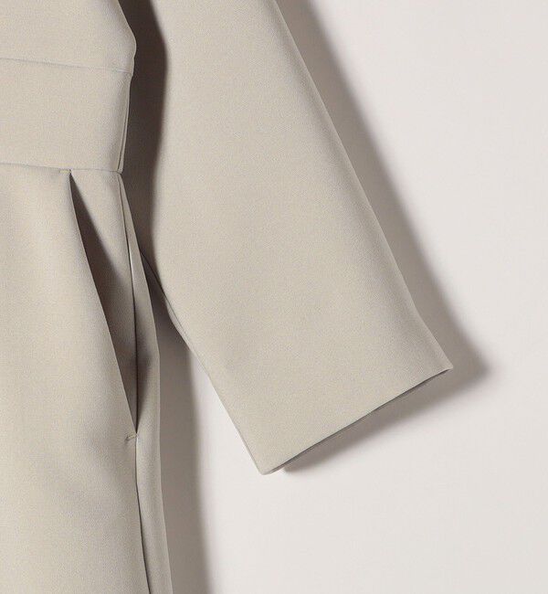 quaranciel「quaranciel:〈洗濯機可能〉ダブルクロス スクエアネック ロング ワンピース（セットアップ対応）」|ワンピース|