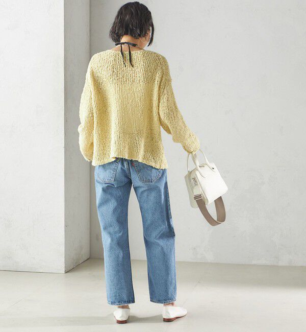 SHIPS for women「〈手洗い可能〉ループヤーン ボートネック プルオーバー」|ニット・セーター|