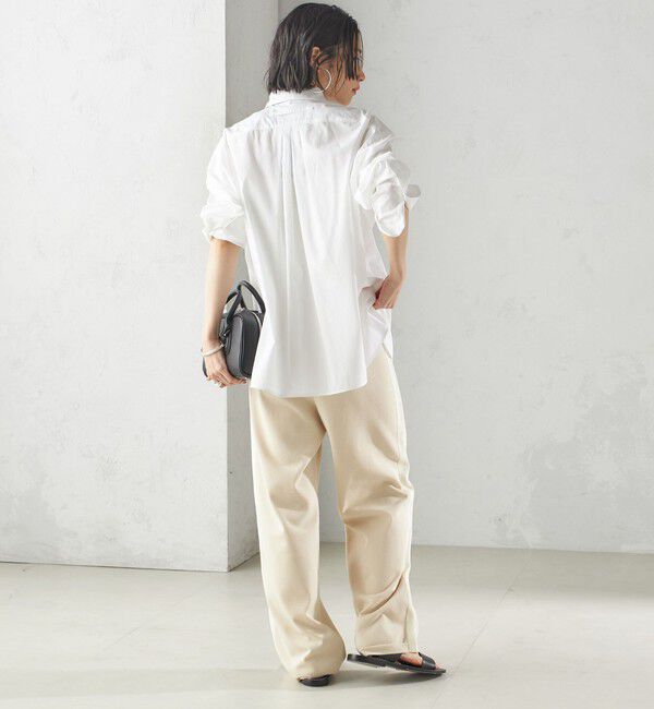 SHIPS for women「〈手洗い可能〉サイドライン ニット パンツ」|その他|