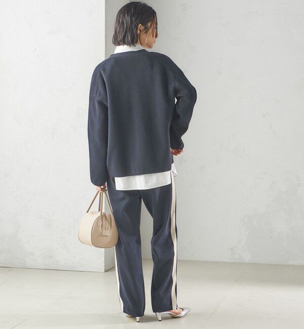 SHIPS for women「〈手洗い可能〉サイドライン ニット パンツ」|その他|