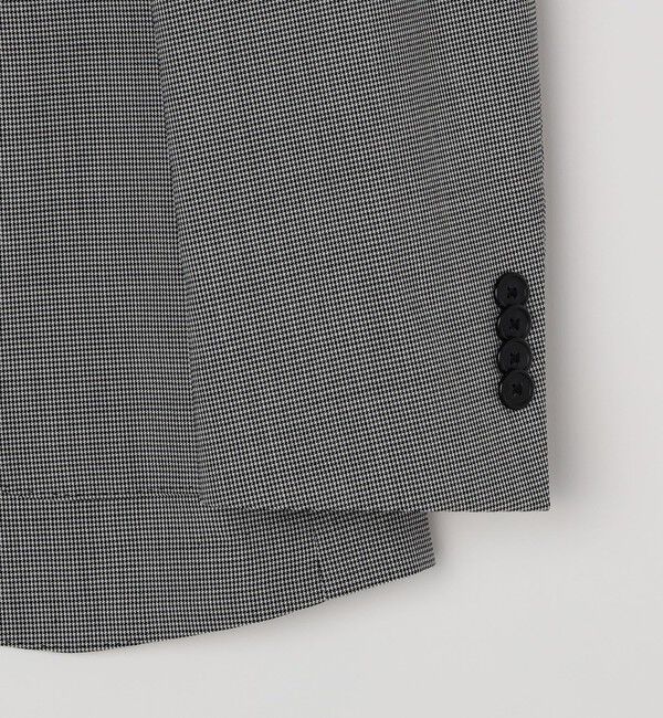 SHIPS「SHIPS:〈セットアップ対応〉ウォッシャブル セットアップ ハウンドトゥース ジャケット」|テーラードジャケット|