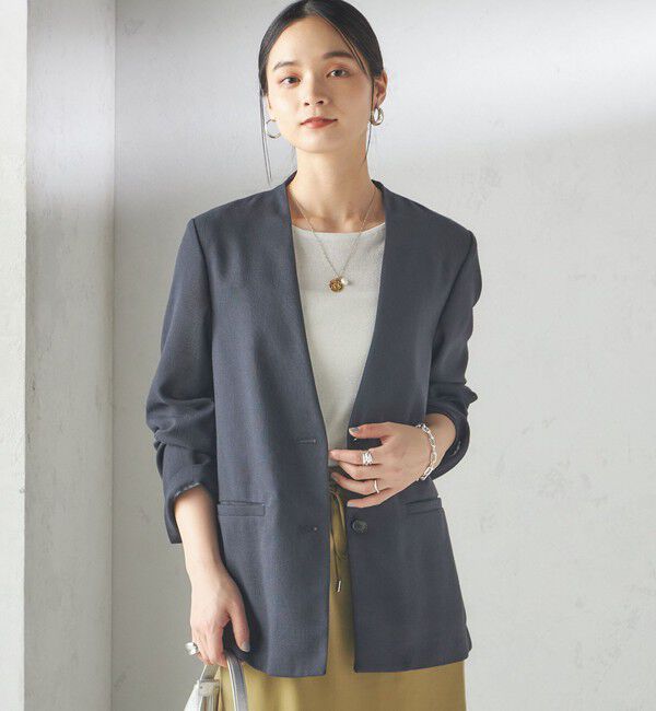 SHIPS for women「〈洗濯機可能〉2WAY ラメ タンクトップ」|タンクトップ|