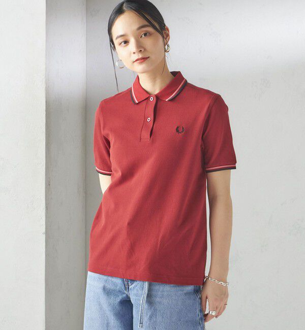SHIPS for women「FRED PERRY:G3600 TWIN TIPPED SHIRTS」|ポロシャツ|