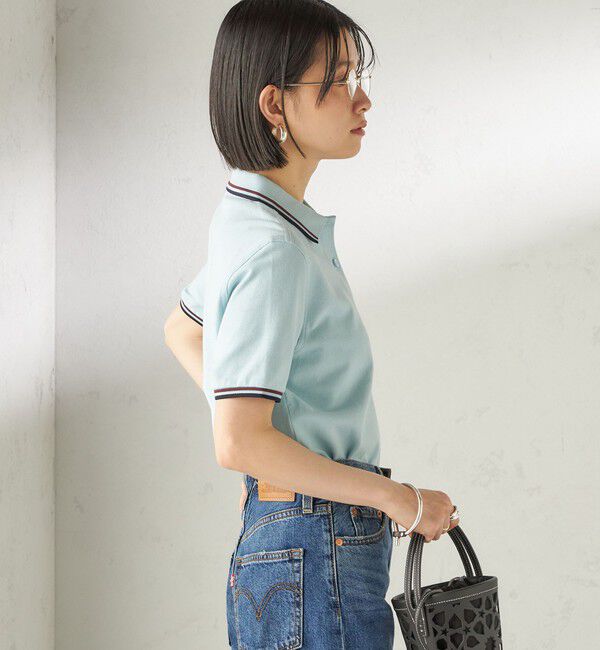 SHIPS for women「FRED PERRY:G3600 TWIN TIPPED SHIRTS」|ポロシャツ|