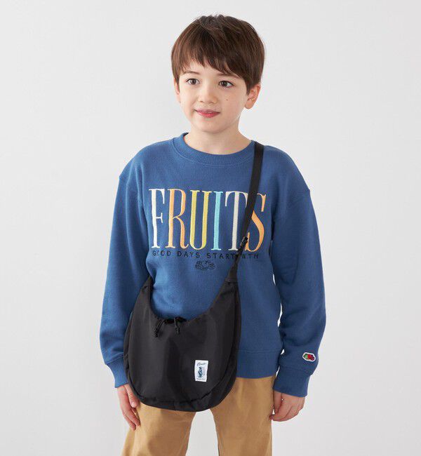 SHIPS any「【SHIPS any別注】COBMASTER: バナナ ショルダー 2WAY バッグ<KIDS>」|ショルダー・メッセンジャー|ブラック