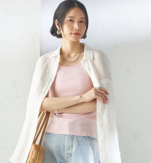 SHIPS for women「【SHIPS別注】〈洗濯機可能〉miller:タンクトップ」|タンクトップ|