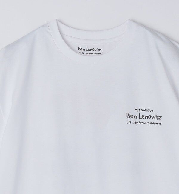 SHIPS「【City Ambient Products別注】Ben Lenovitz: DOG CAT Tシャツ」|Tシャツ・カットソー|