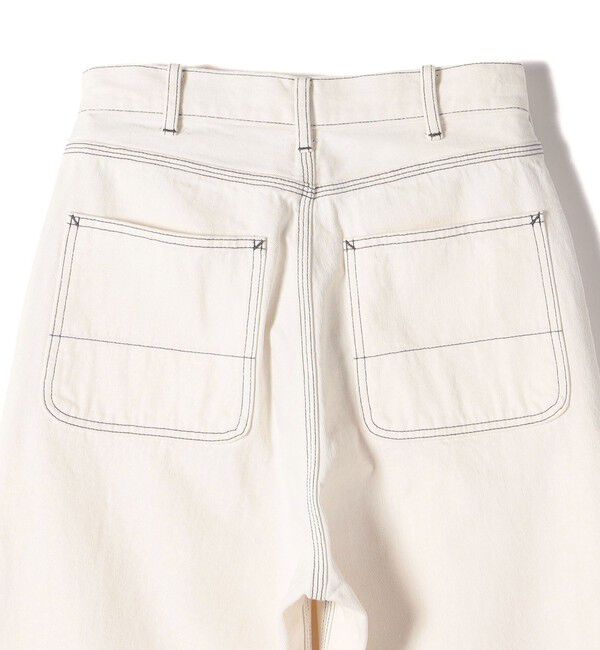 SHIPS for women「SHIPS Primary Navy Label:11oz WHITE SELVAGE DENIM」|デニム|