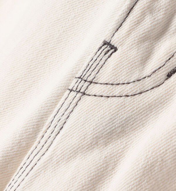 SHIPS for women「SHIPS Primary Navy Label:11oz WHITE SELVAGE DENIM」|デニム|