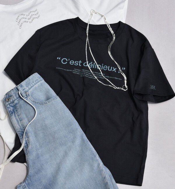 SHIPS for women「サダハルアオキ コラボ TEE」|Tシャツ・カットソー|