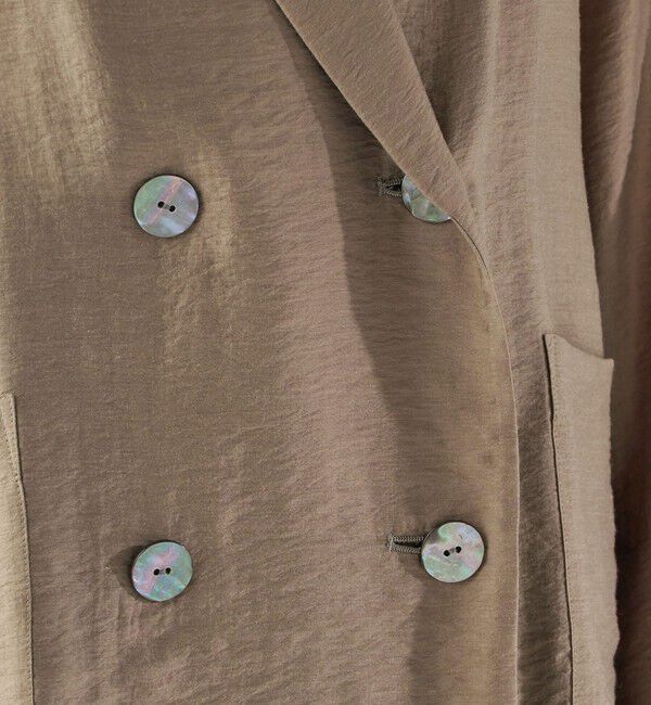 SHIPS for women「〈手洗い可能〉シアー シルク混 ジャケット」|テーラードジャケット|