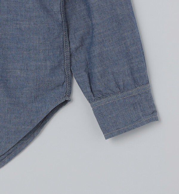 SHIPS「SHIPS: USA シャンブレー ワーク シャツ」|シャツ・ブラウス|