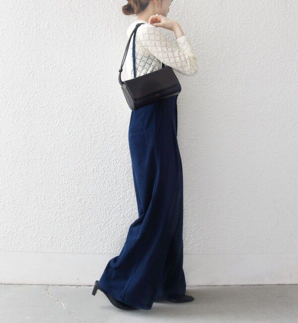 SHIPS any「SHIPS any:〈手洗い可能〉コーデュロイ サスペンダー付 ハイウエスト ワイド パンツ」|その他|