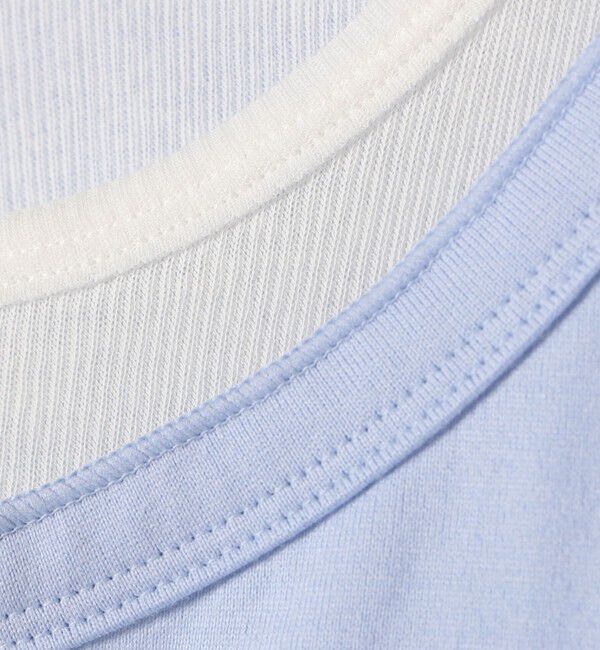 SHIPS for women「レイヤード ライク ヘンリーネック プルオーバー」|Tシャツ・カットソー|