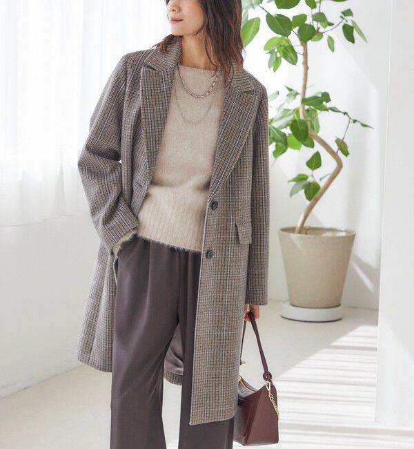 SHIPS for women「ロイヤル ジーロン チェスター コート」|チェスターコート|ベージュ系