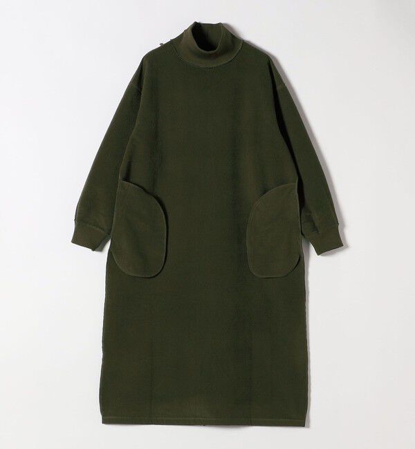 SHIPS any「SHIPS any:〈洗濯機可能〉裏起毛 リブ ハイネック ワンピース」|ワンピース|