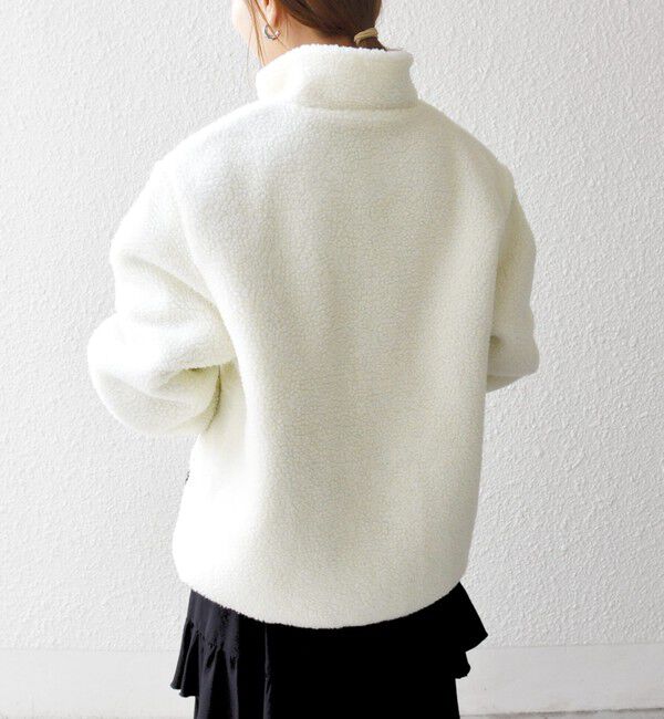 SHIPS any「【SHIPS any別注】TAION:〈洗濯機可能〉ボア ハイネック プルオーバー」|その他|