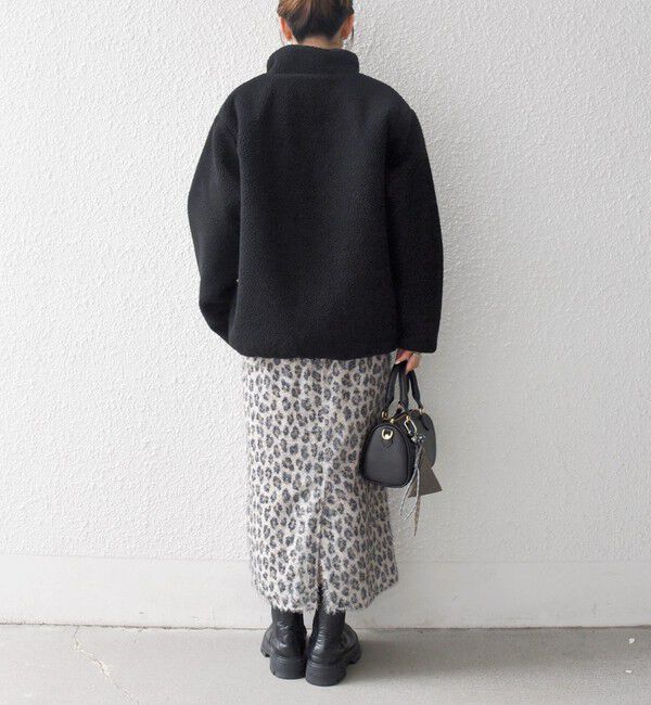 SHIPS any「【SHIPS any別注】TAION:〈洗濯機可能〉ボア ハイネック プルオーバー」|その他|