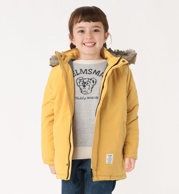 SHIPS Colors 「SHIPS Colors:100～150cm / 〈手洗い可能〉パディング モッズ コート」|ミリタリー・モッズコート|