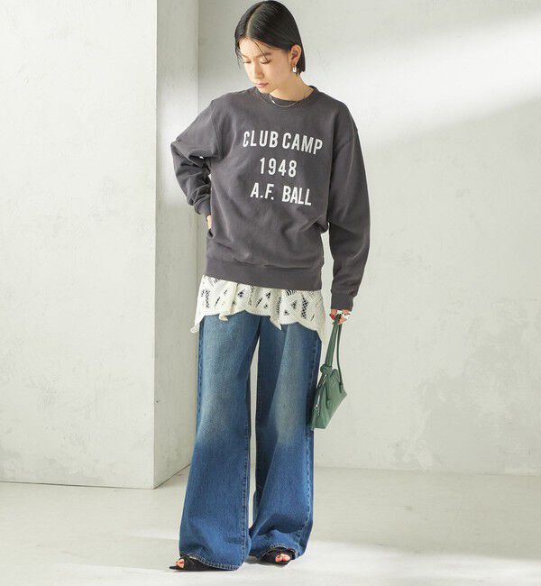 SHIPS for women「Levi&rsquo;s: XL STRAIGHT（ブルー）」|デニム|