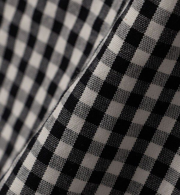 SHIPS any「SHIPS any:〈洗濯機可能〉マイクロ チェック リング スナップボタン コーチ シャツ◇」|シャツ・ブラウス|