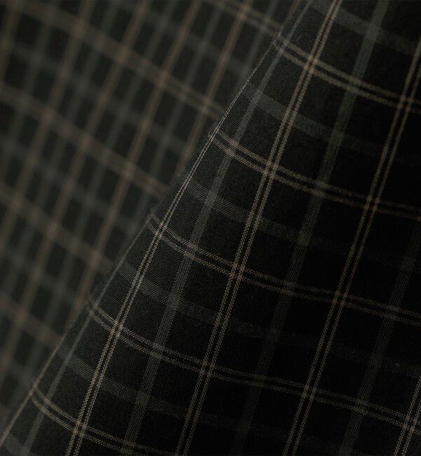 SHIPS any「SHIPS any:〈洗濯機可能〉マイクロ チェック リング スナップボタン コーチ シャツ◇」|シャツ・ブラウス|