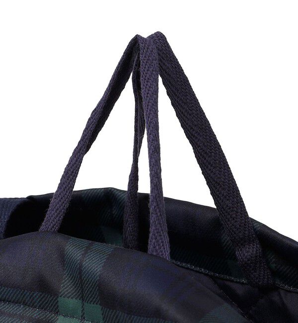 SHIPS Colors 「SHIPS Colors:〈洗濯機可能〉チェック キルティング レッスン バッグ◇」|トートバッグ|