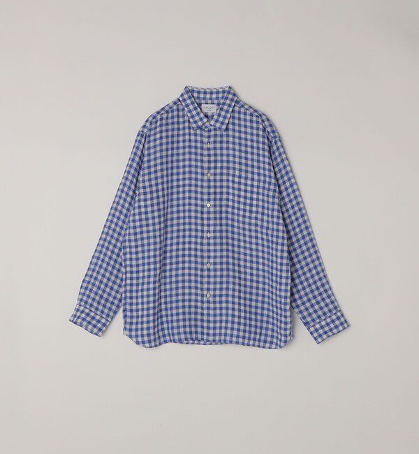 SHIPS any「SHIPS any:〈洗濯機可能〉ピュアリネン レギュラーカラー シャツ 26SS◇」|シャツ・ブラウス|