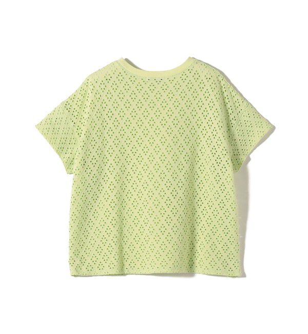 SHIPS for women「〈手洗い可能〉アイレット ショート スリーブ プルオーバー」|Tシャツ・カットソー|