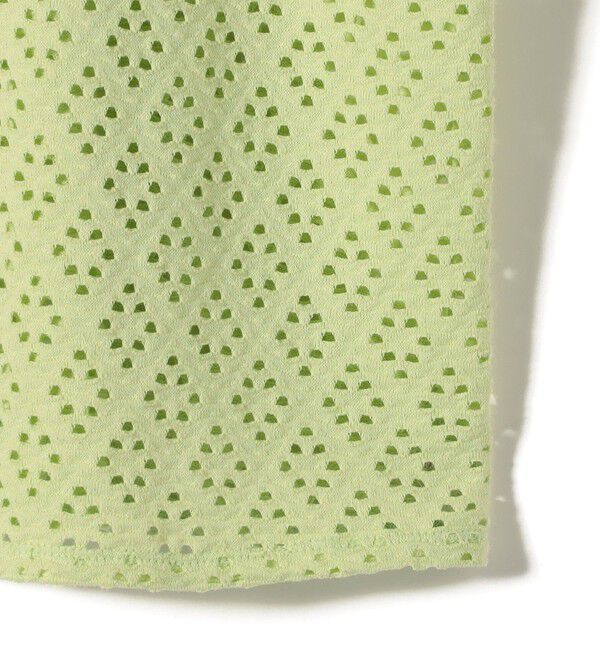 SHIPS for women「〈手洗い可能〉アイレット ショート スリーブ プルオーバー」|Tシャツ・カットソー|