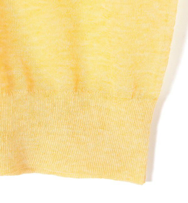 SHIPS for women「《一部追加予約》〈手洗い可能〉麻混 シアー Vネック カーディガン」|カーディガン|